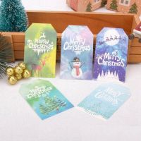 50 STÜCK WEIHNACHTEN ETIKETTEN A