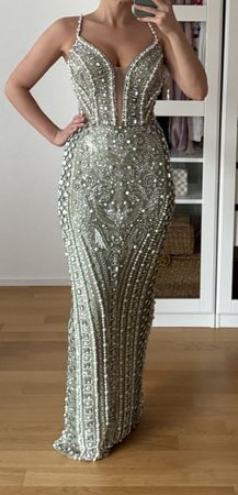 Vlora Kaltrina Designer Abendkleid, Grösse 36, Top Zustand!