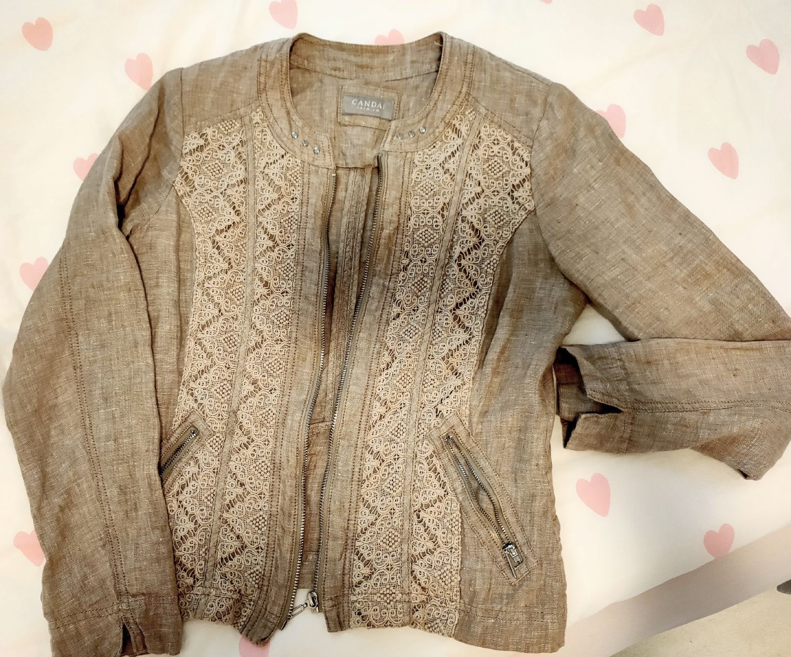C&A Jacken: Premium Leinenjacke Gr. 38! – Gebraucht aus Bellach von ildaM