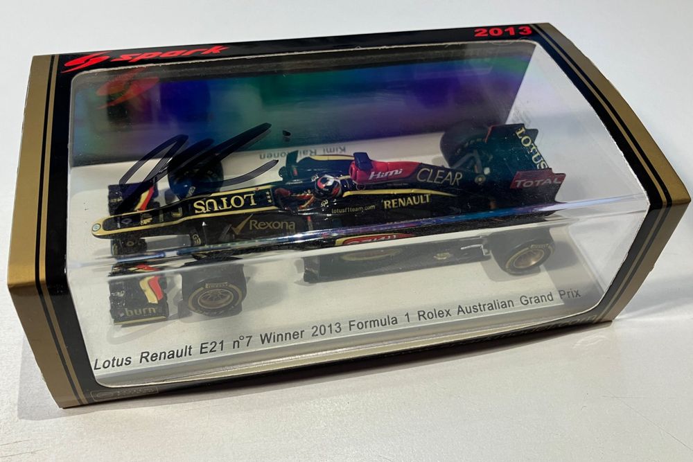 Lotus F1 Team E21 No.7 Kimi Räikkönen Australian Gp Winner 2013 1:43