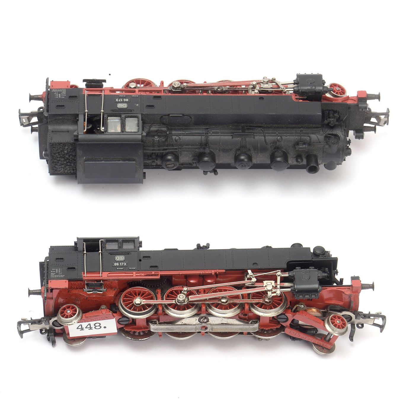 Märklin Modellini di ferrovie: Märklin DB Dampflok BR 86, WS, H0 – Usato da Bubendorf venduto da zimmers_creativteam 1
