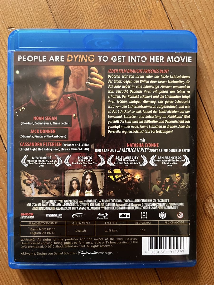Tutti i DVDs: ALL ABOUT EVIL (2010) - Special Uncensored Version – Usato da Inkwil venduto da RetrOhyeah_Schweiz 1