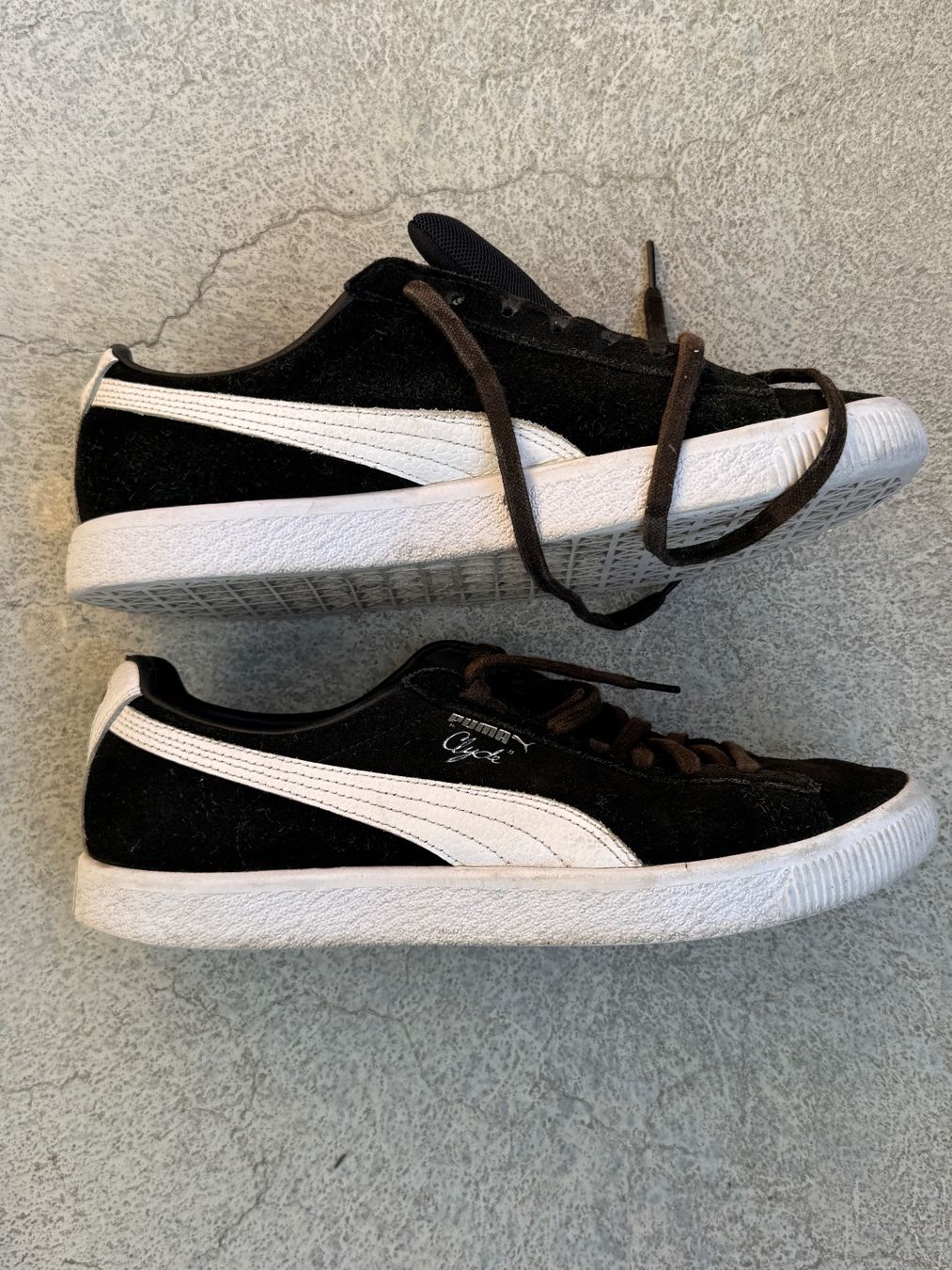 Puma Scarpe da uomo: puma clyde 42.5 black schwarz – Usato da wädenswil venduto da 112345 1