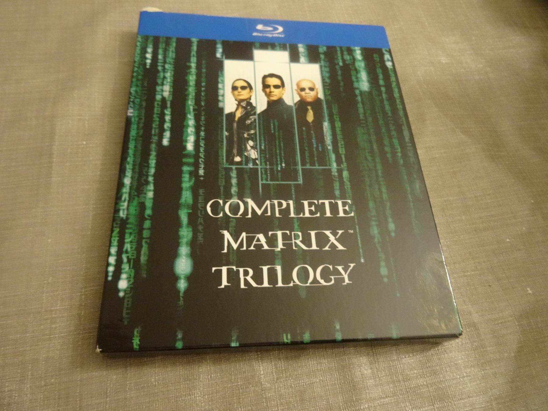 Alle DVDs: Matrix Trilogie Trilogy Blu-ray – Gebraucht aus Olten von Disc-Verkauf