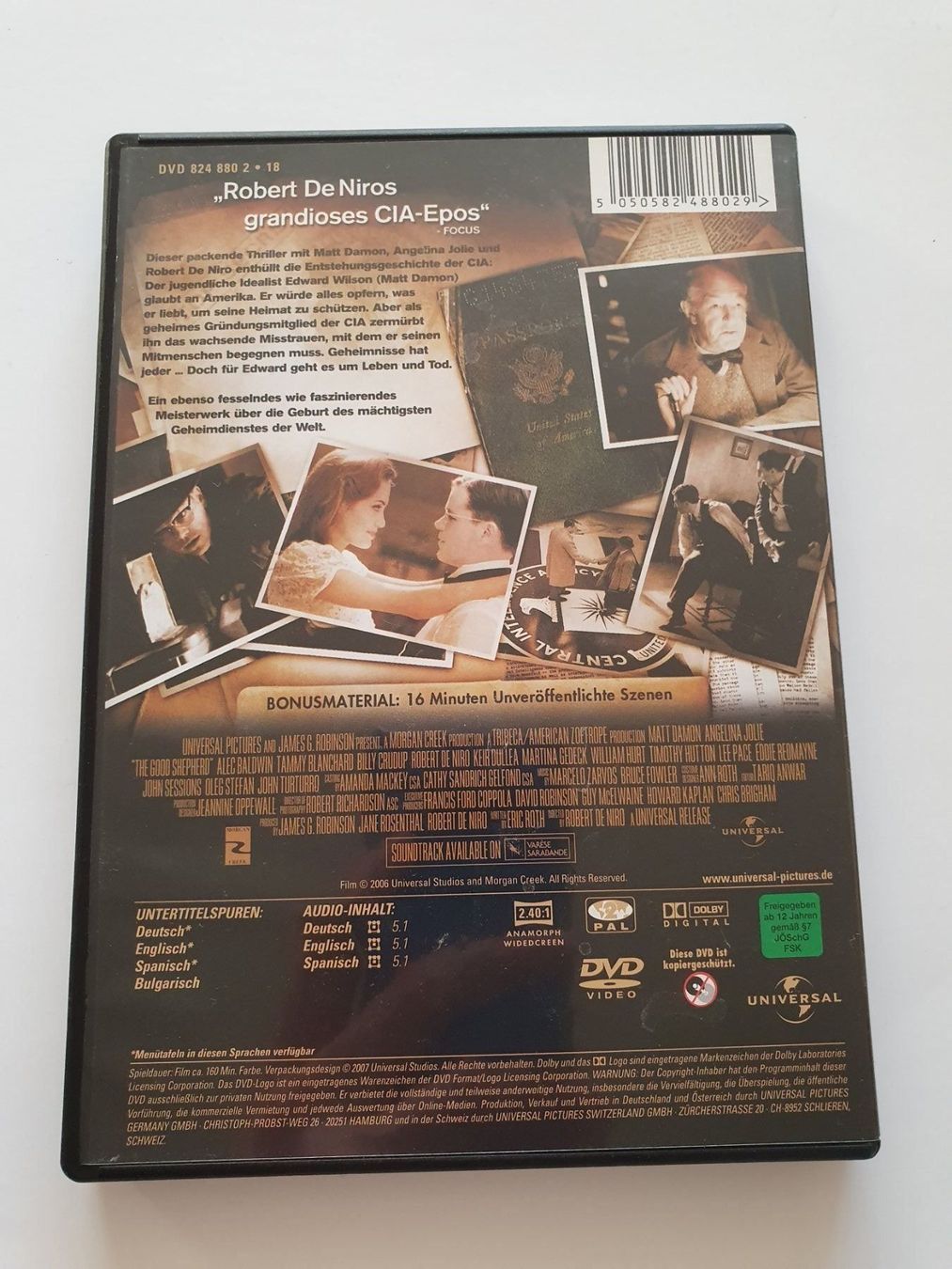 Tutti i DVDs: The good sheperd DVD – Usato da Oberdorf BL venduto da BaldenEagle 1