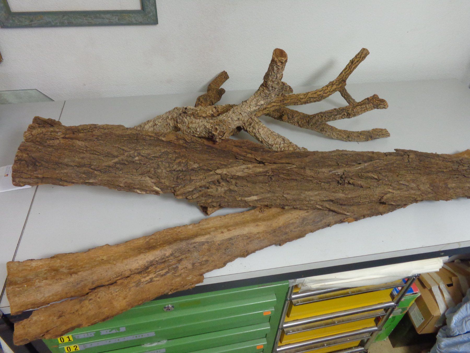 Piatti di portata: Korkäste,Korkplatten L=1.40m B= 17 cm – Usato da Liestal venduto da Gecko16 1