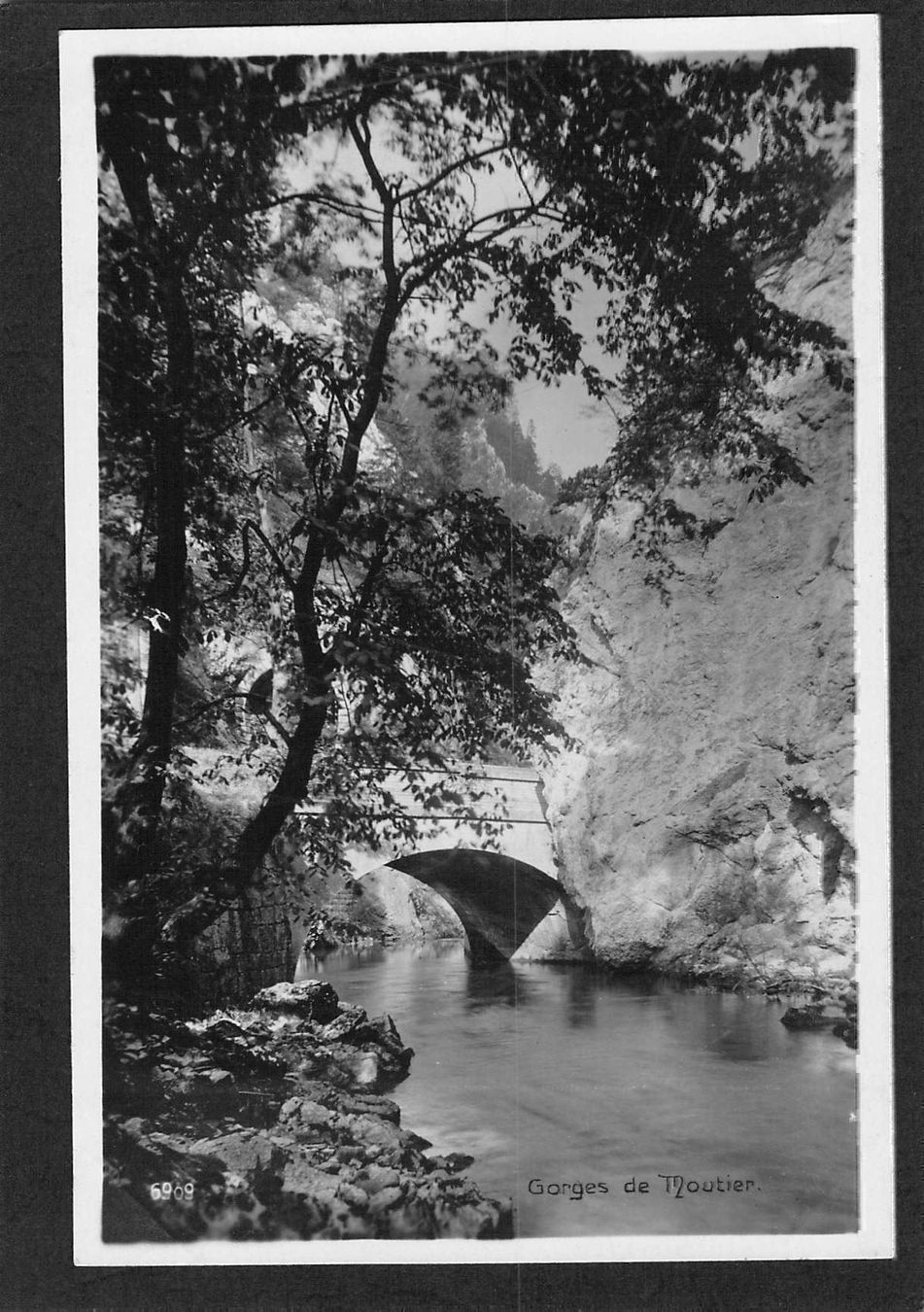 Ansichtskarten: CP BE/JU Gorges du Moutier – Gebraucht aus Reichenburg von ibiza18