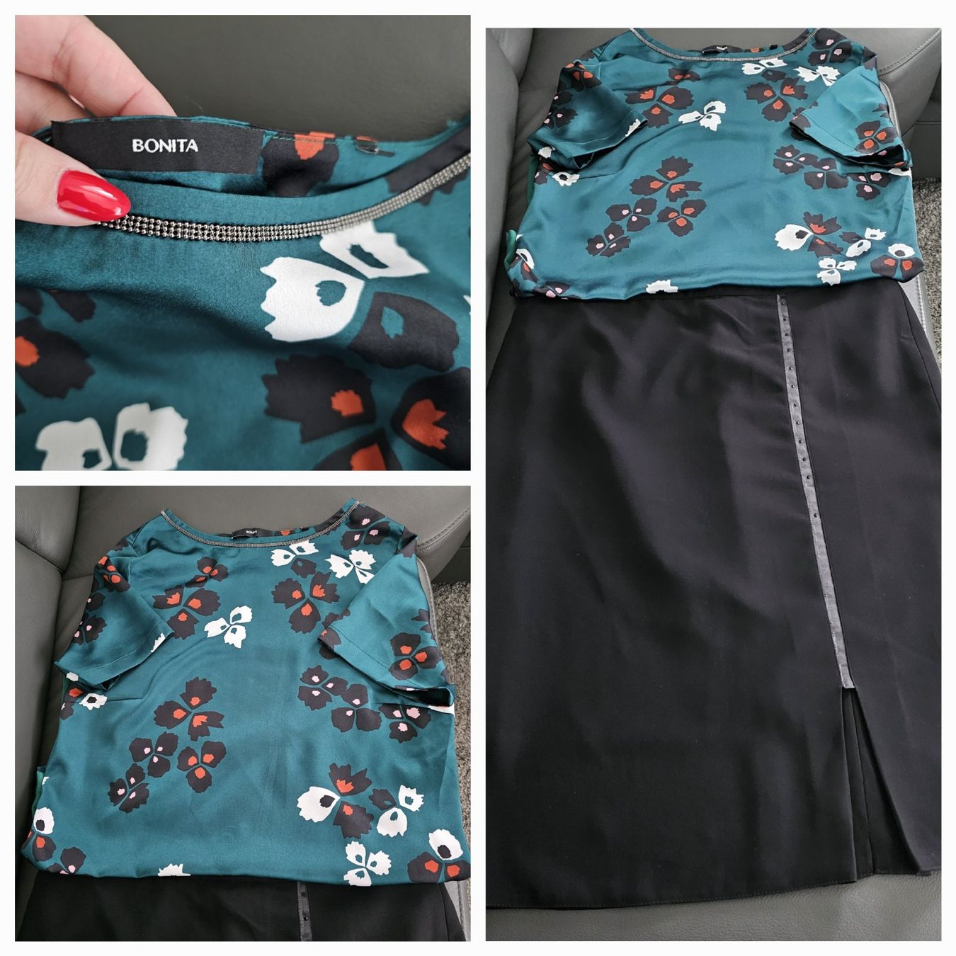 Bonita Lotti di vestiti: BONITA Bluse und Rock Gr.L – Usato da Bronschhofen venduto da Xena37