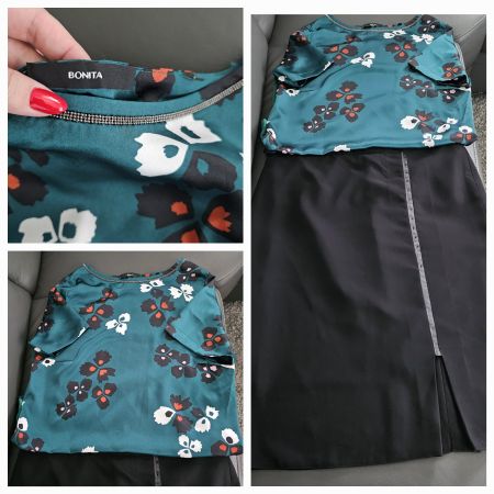 BONITA Bluse und Rock Gr.L