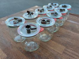 10 Weck 220 ml Tulpengläser RR60 komplett