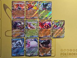 10 Pokemon Cards set RR - #2