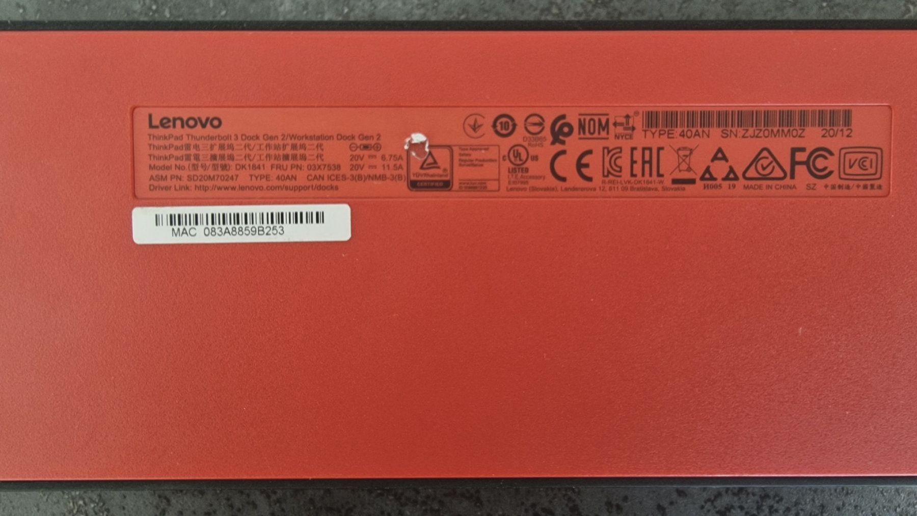 Lenovo Dockingstation: Lenovo Dockingstation – Gebraucht aus Breitenbach von Gluj 3