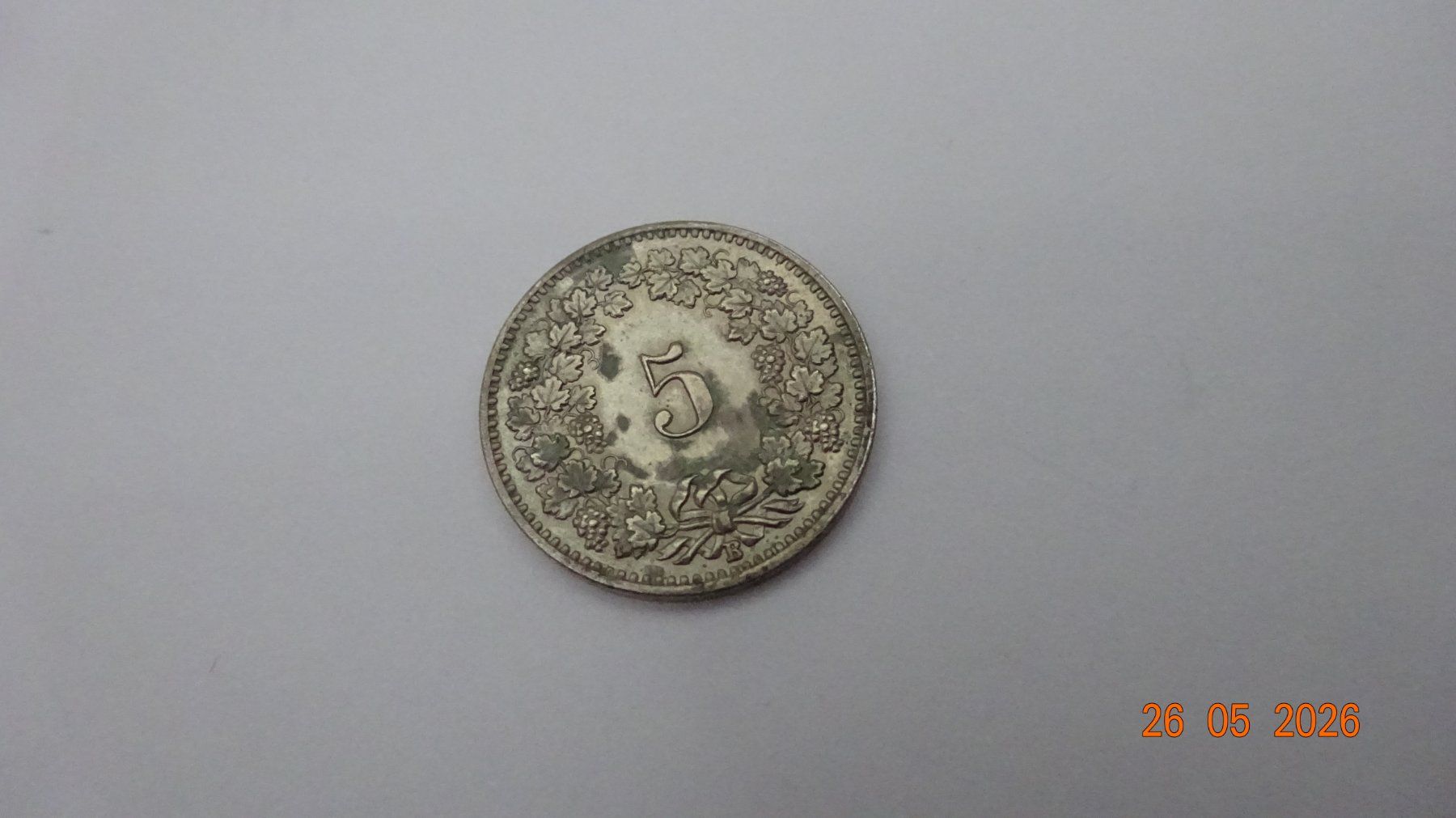 Tutti le monete: 5 Rappen 1899 Unz. – Usato da bassecourt venduto da Oursvert 3