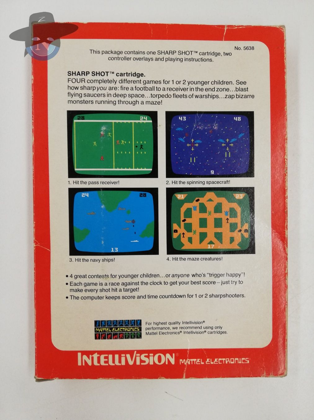 Giochi: Sharp Shot / Mattel Intellivision – Usato da St. Gallen venduto da zorro_dc 1