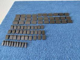 Lego grosse schwarze Baustein für alte Bahnhöfe