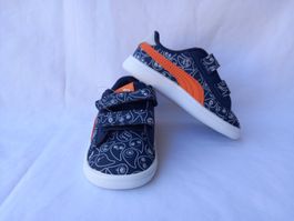 Puma Smash V2 Sneaker Gr.22 Blau Orange Neu