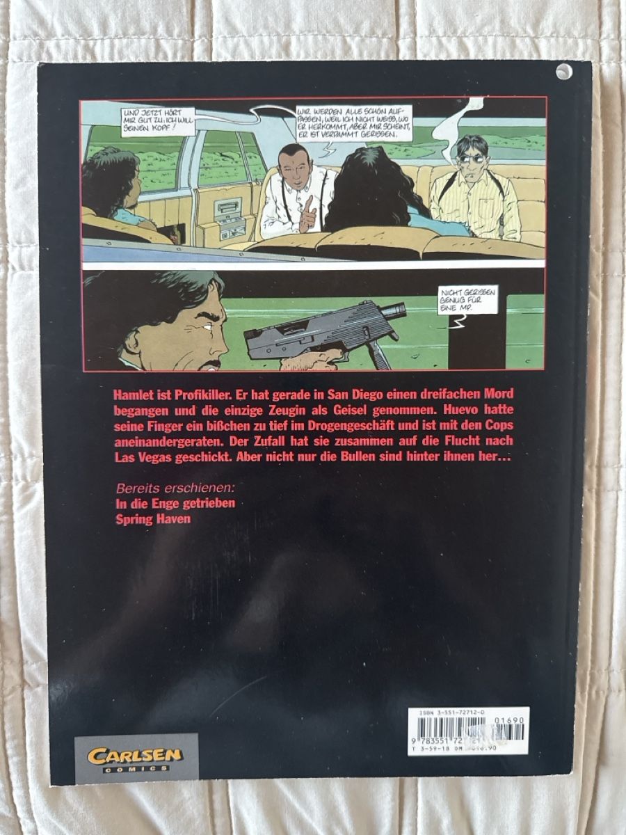 Fumetti: Die Kaltblütigen 2 Spring Haven Comic von Carlsen 1996 – Usato da Eschenz venduto da Belladog 1