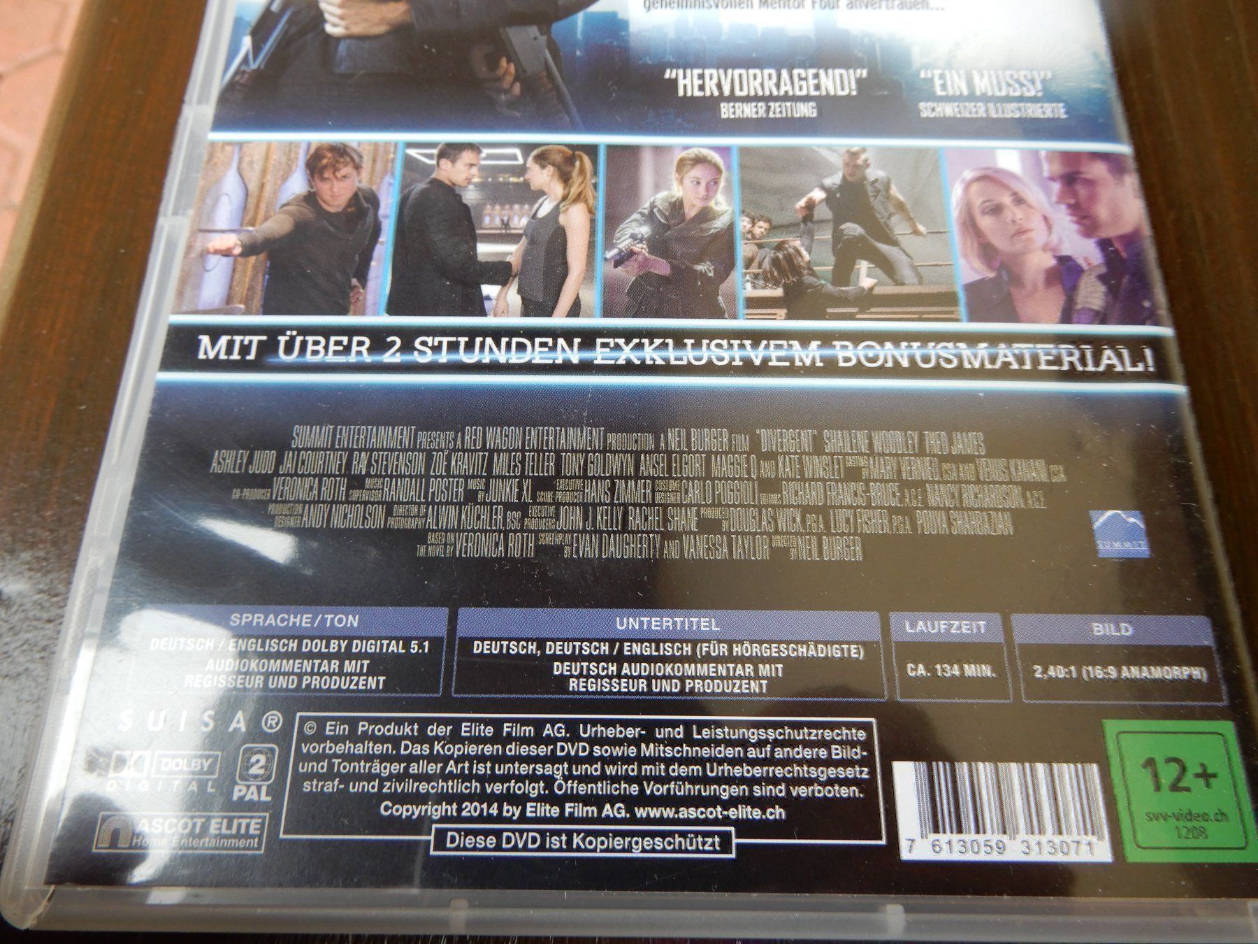 Tutti i DVDs: Divergent Die Bestimmung – Usato da Worben venduto da MaKo3252 3