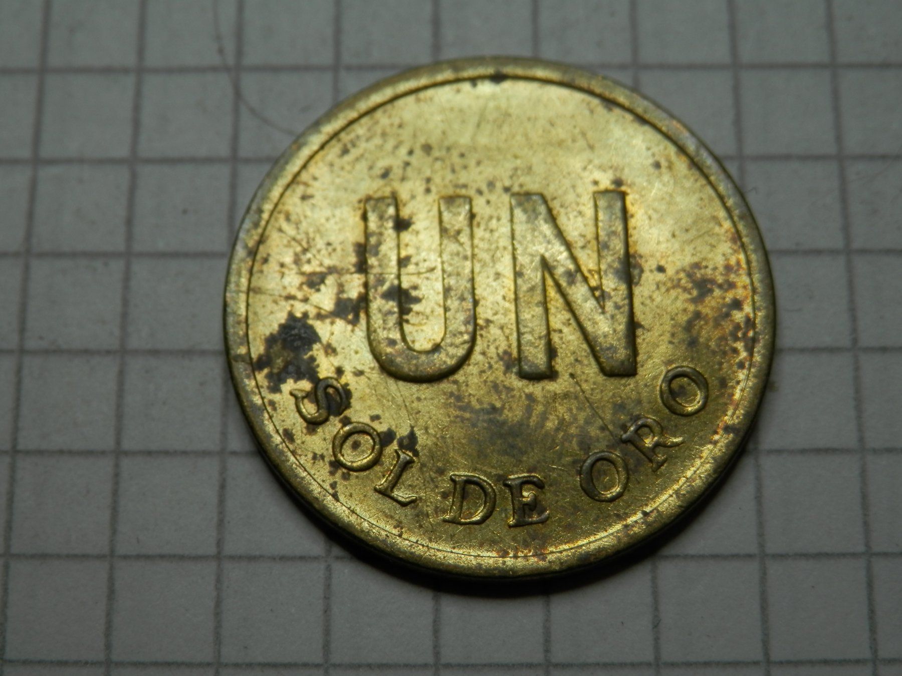 Alle Münzen: Peru 1 Sol, 1976 – Gebraucht aus Weiach von weiach81 1