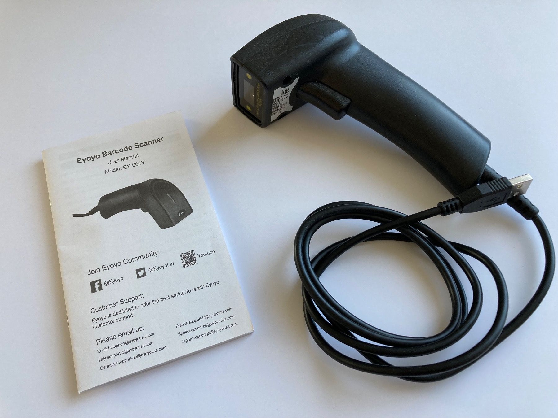 Scanner: QR Code-Scanner, Barcode-Leser, Plug & Play – Neu (gemäss Beschreibung) aus Chur von