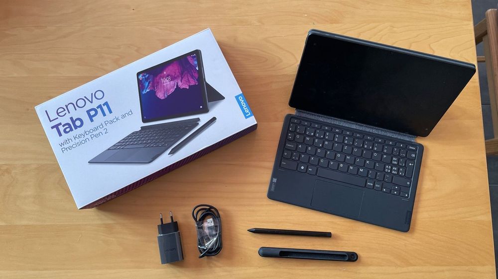 Tablet Lenovo Tab P11 128 GB mit Tastatur und Stift (Gebraucht) in Visp ...