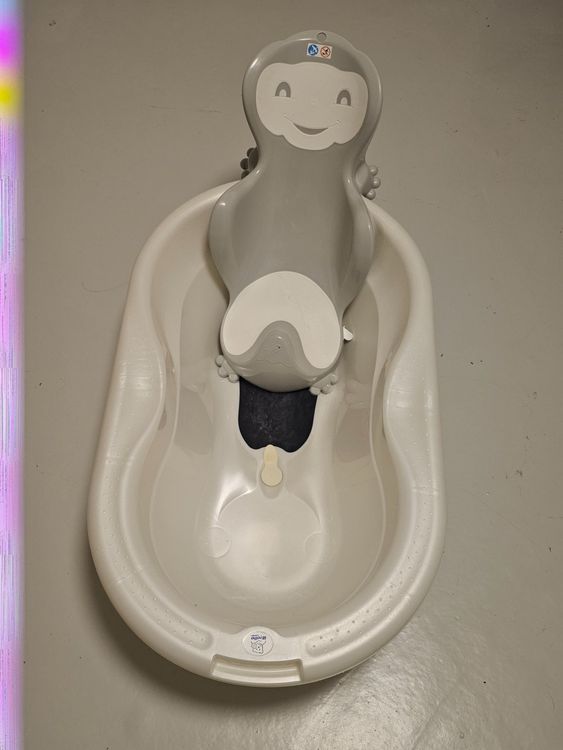 Mexgcom Baby Badewannensitz Ab 6 Monate - Sicherer Badesitz Mit Saugnäpfen In Bär-Design