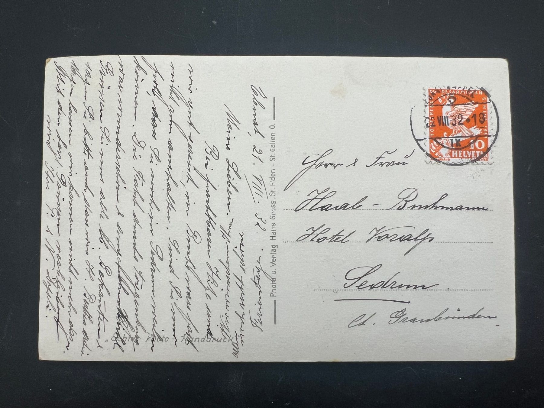 Cartoline postali: Ebnat-Kappel Steinenbach  193 Ansichtskarte    (V295) – Usato da Hinwil venduto da Sidi4 1