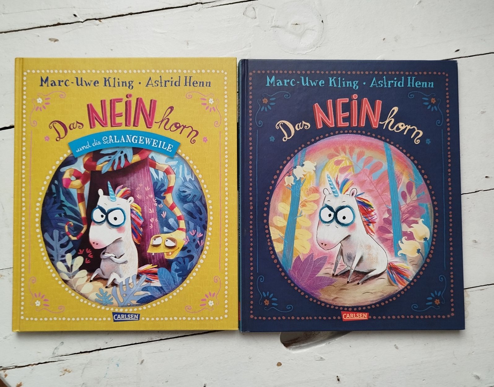 2x Das NEINhorn von MarcUwe Kling, Astrid Henn,Top! (Gebraucht) in