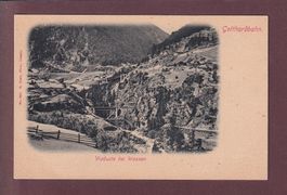Gotthardbahn - Viadukt bei WASSEN
