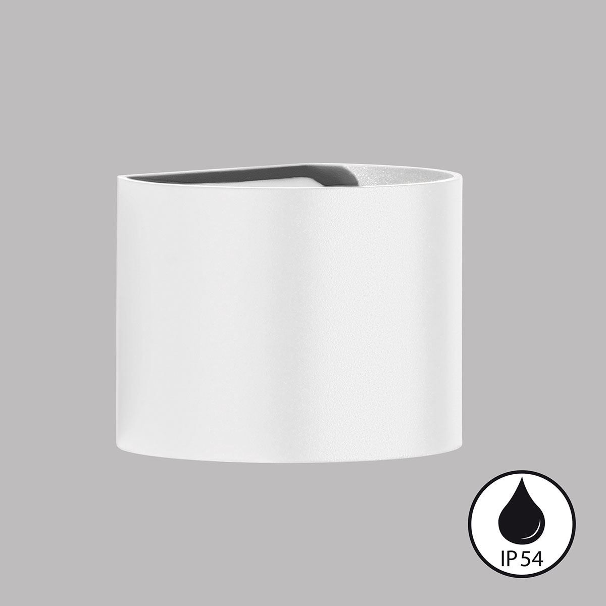 Lampade: LED Wandleuchte, Weiss, 14 cm x 10 cm – Nuovo (secondo la descrizione) da Kreuzlingen venduto da Smart-Light