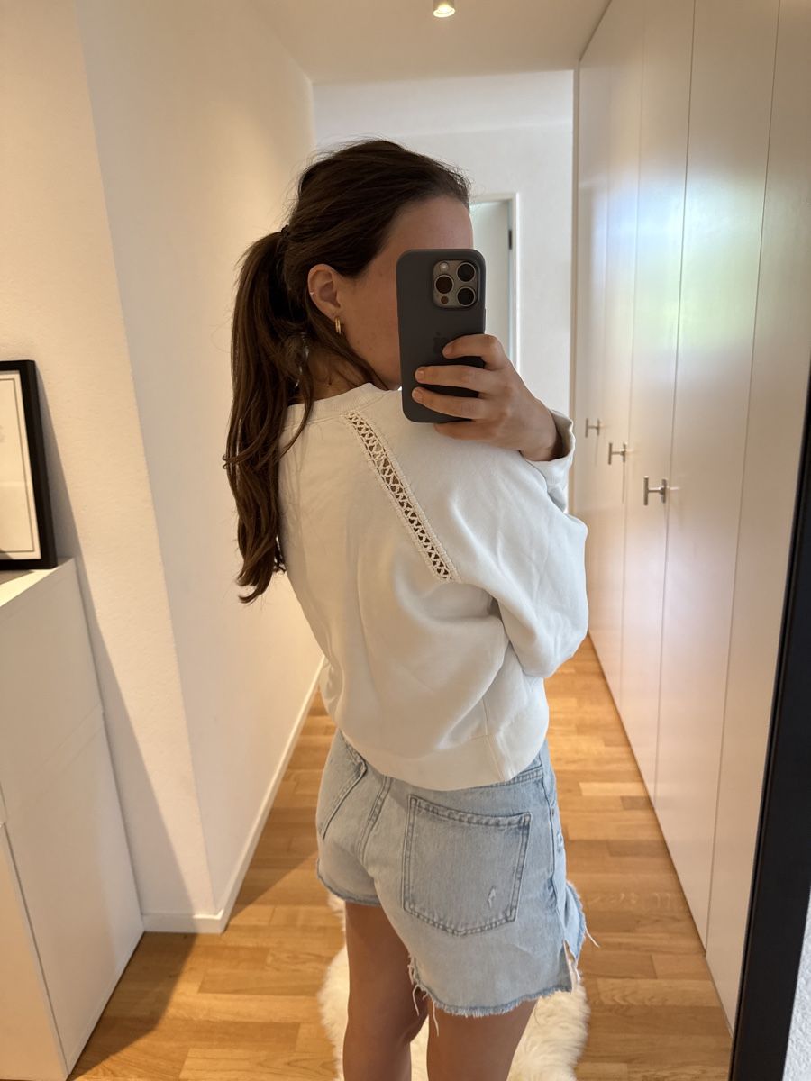 Allsaints Maglioni & Felpe: Allsaints Damen Pulli, weiss, Grösse S – Usato da Uster venduto da CharlotteVN 1