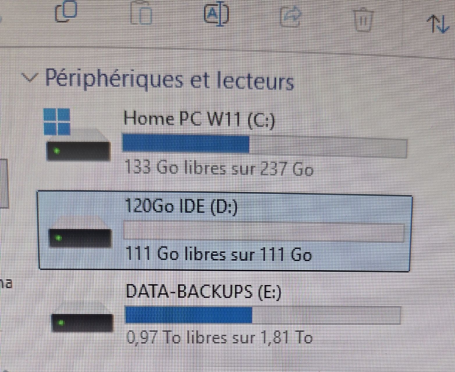 Western Digital Dischi rigidi: Disque dur IDE 120Go parfait état  – Usato da Fribourg venduto da fairtrade1957 1