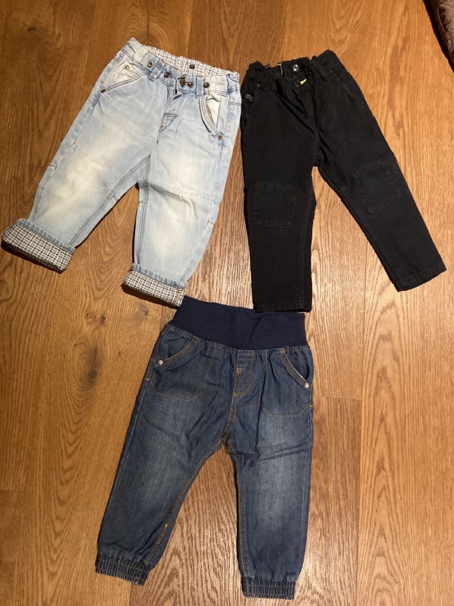 Hosen: 3 Paar Hosen/ Jeans Gr.86 – Gebraucht aus Pratteln von Nala78