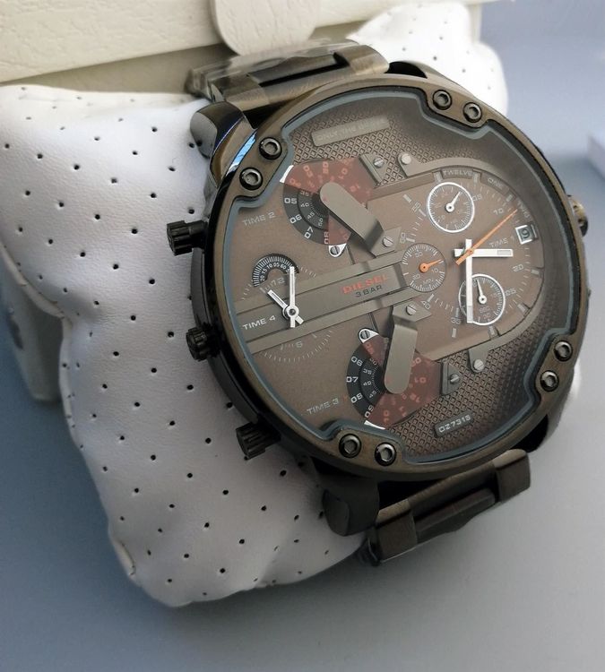 Neue DIESEL MR. DADDY 2.0 DZ7315 grosse Herren Uhr 6