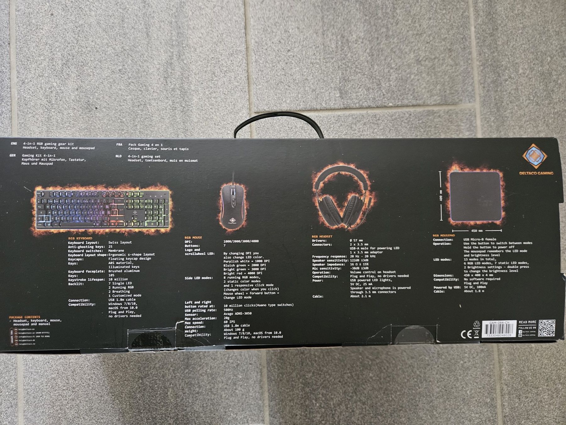 Spiele: 4-in-1 RGB Gaming Gear Kit – Neu (gemäss Beschreibung) aus Uznach von Nuala14 1