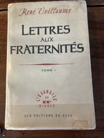 Lettres aux Fraternités Tome I - René Voillaume 