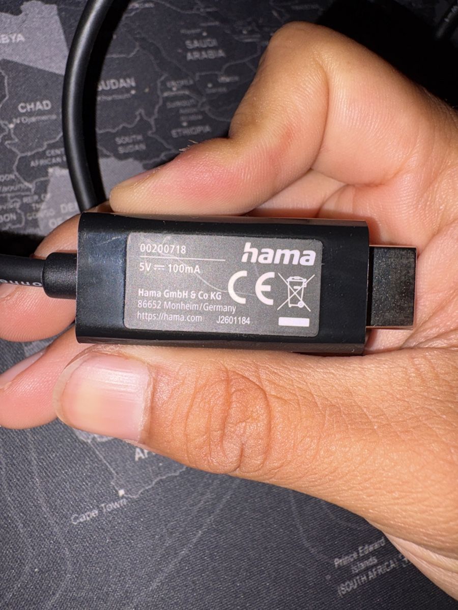 Hama Adattatori: Hama USB-C zu HDMI Adapter neu – Nuovo (secondo la descrizione) da Burgistein venduto da marliber2004