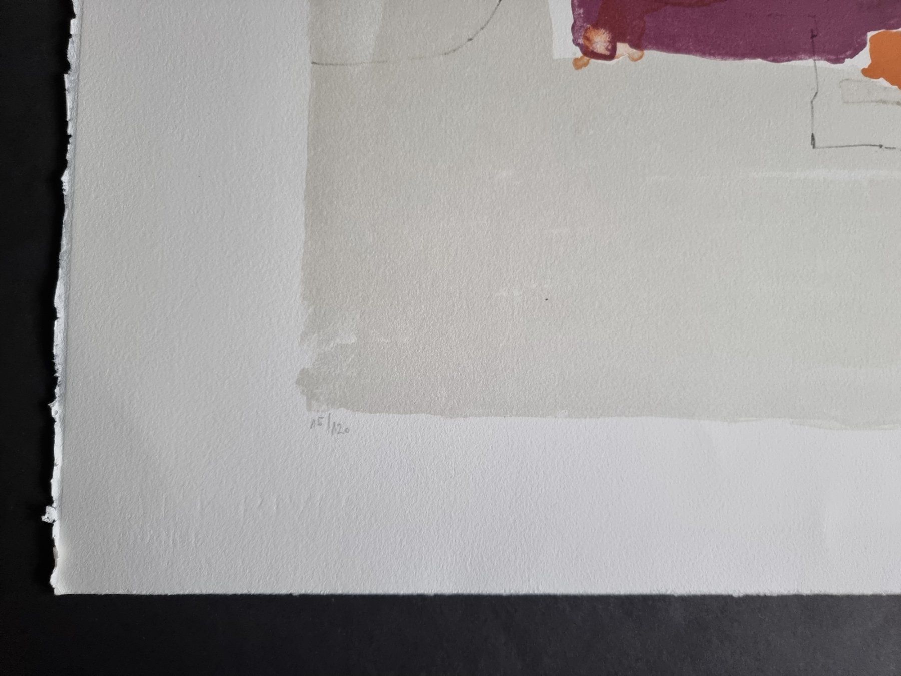 Grafica & Litografie: HANS-RUEDI SIEBER LITHOGRAPHIE SIGNIERT NUMMERIERT – Usato da Gersau venduto da grafik-kunst 3