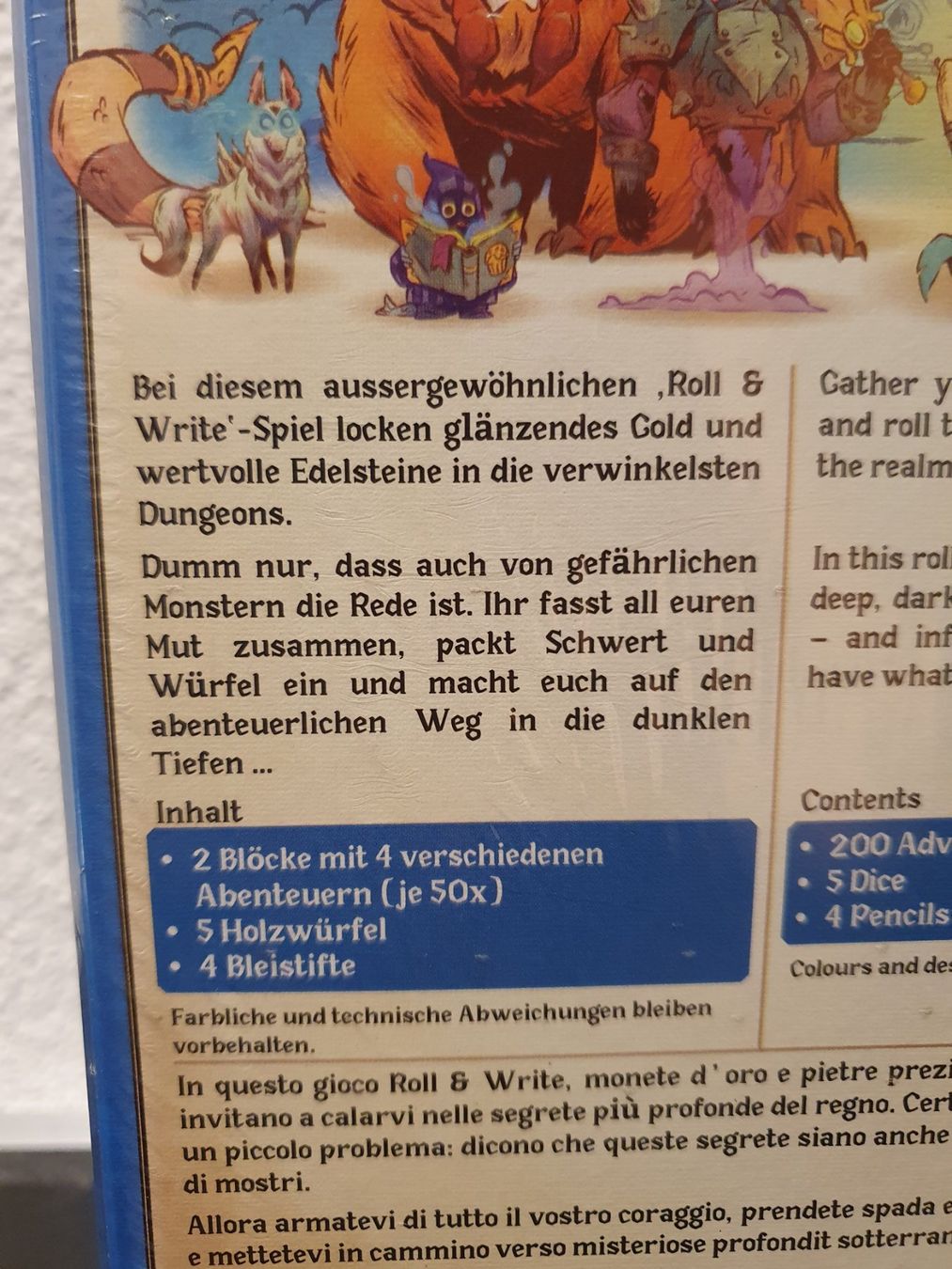 Giochi: Neu - Alea - Dungeons, Dice & Danger – Nuovo e nell'imballaggio originale da Dagmersellen venduto da Jarsetz_Restposten 2