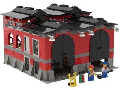 Lego Giocattoli: Lego 10027 Train Engine Shed – Usato da Sils im Domleschg venduto da AMAG_AUDI_ZH 5