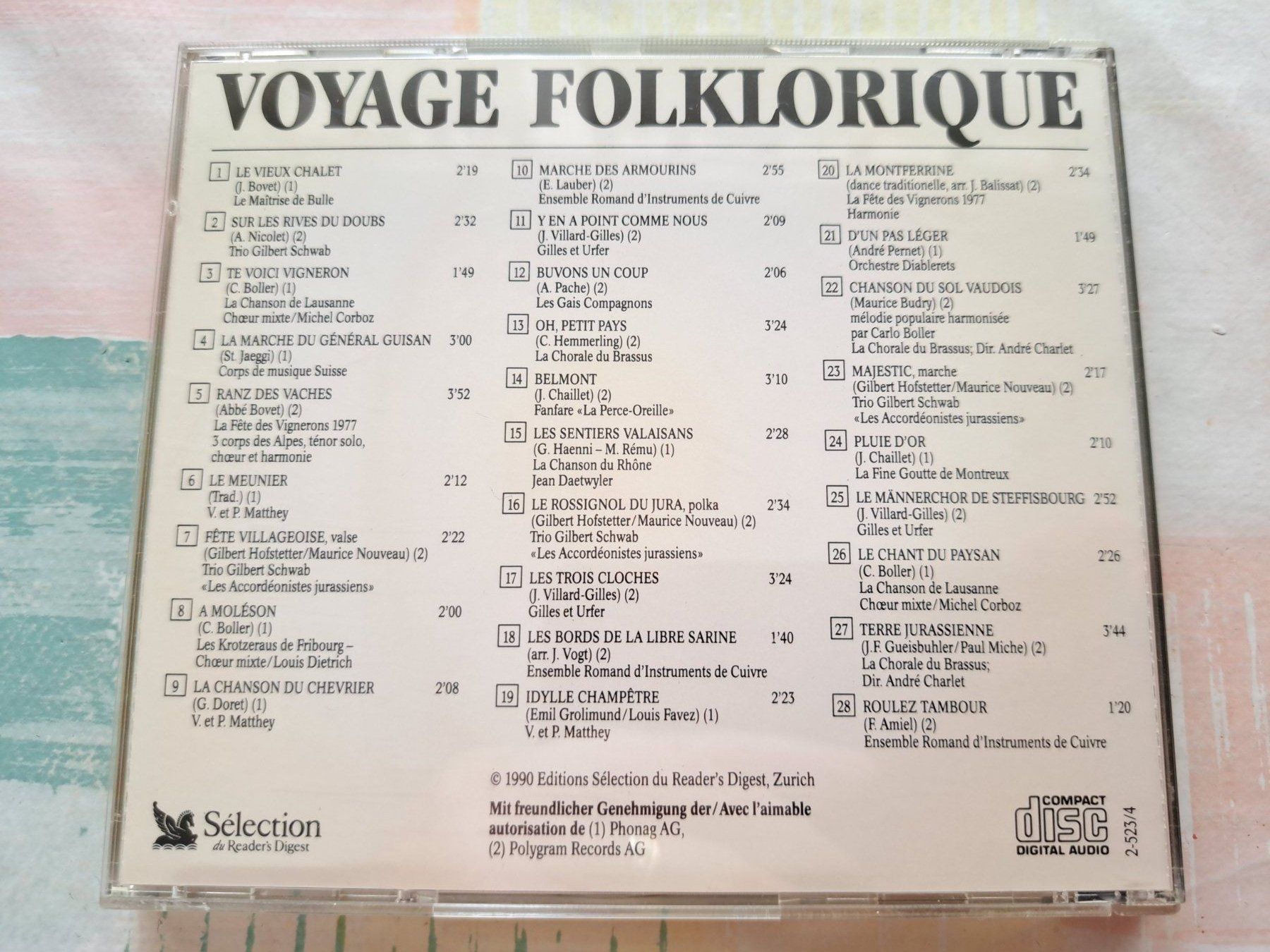 CD: Cd Voyage Folklorique  – Usato da Pully venduto da bro_n52j 1