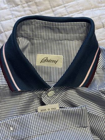 Brioni chemise manche courte Homme, taille S