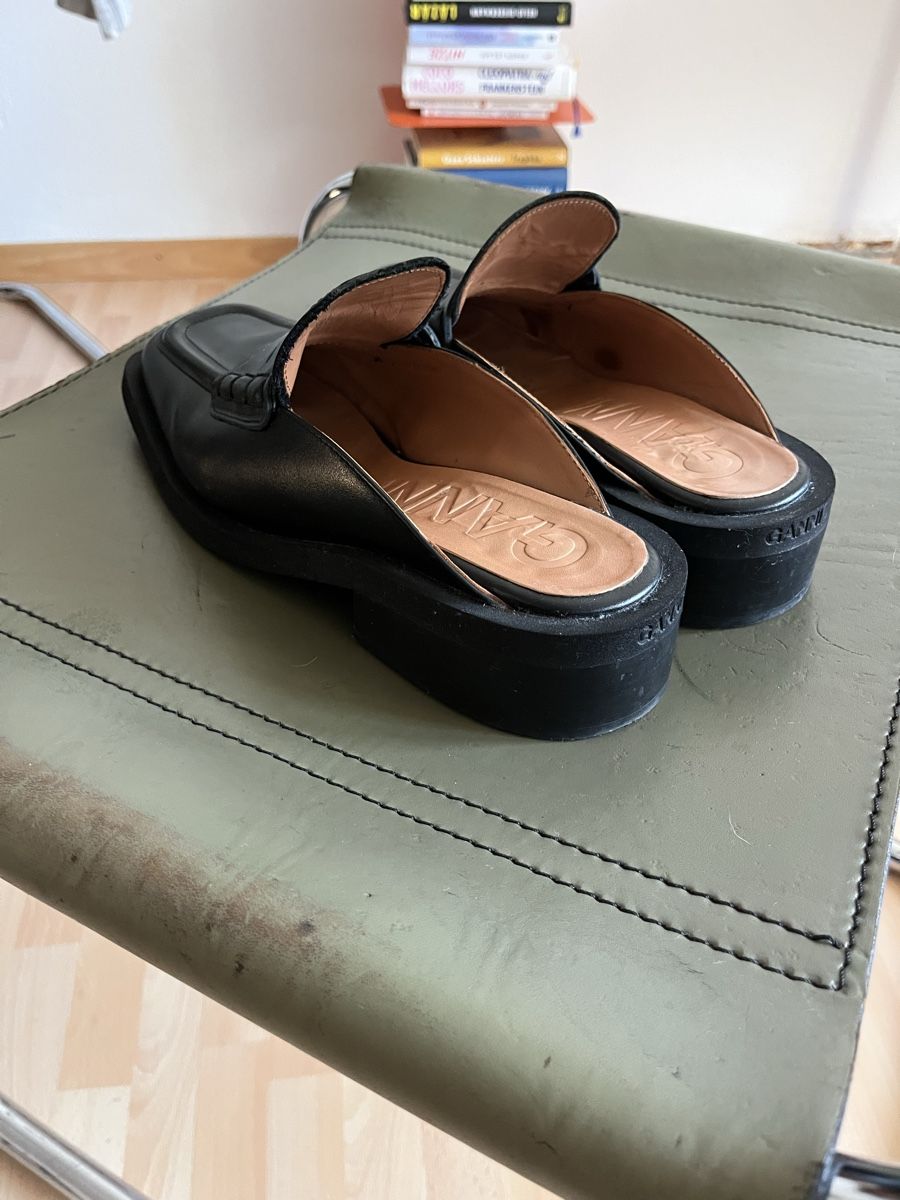Ganni Scarpe da donna: Offene Ganni Loafer Grösse 40 Leder – Usato da Zürich venduto da ceu_2mcv 2