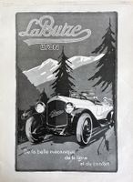 La Buize Cars - Alte Werbung / Ancienne publicité 1922