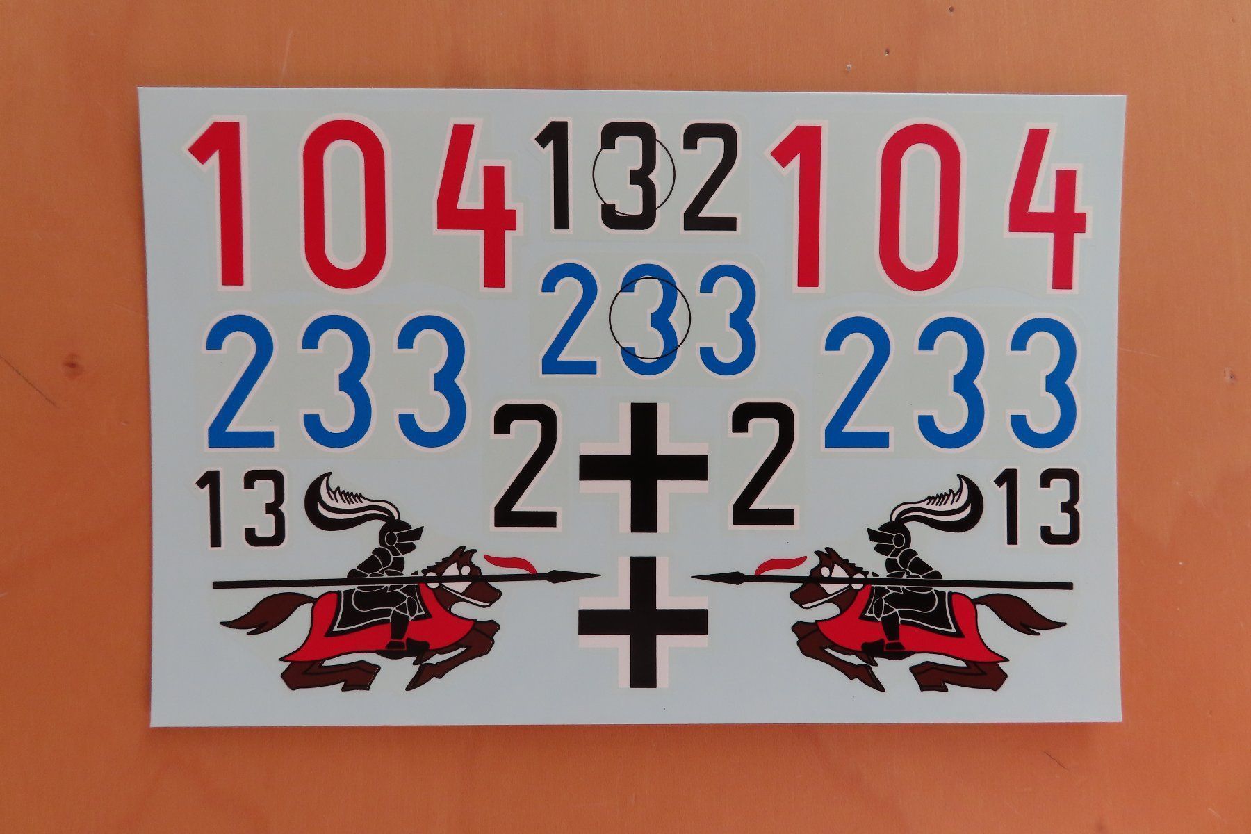 Tamiya Modellismo RC: Tamiya RC Decal 56004 King Tiger '81-'95 – Nuovo (secondo la descrizione) da Horgen venduto da Tenere24