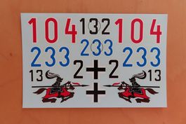 Tamiya RC Decal 56004 King Tiger '81-'95
