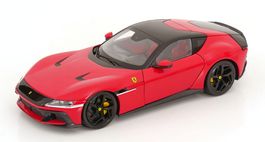 FERRARI 12 CILINDRI 2024 ROT m VITRINE 1:18 POLISTIL