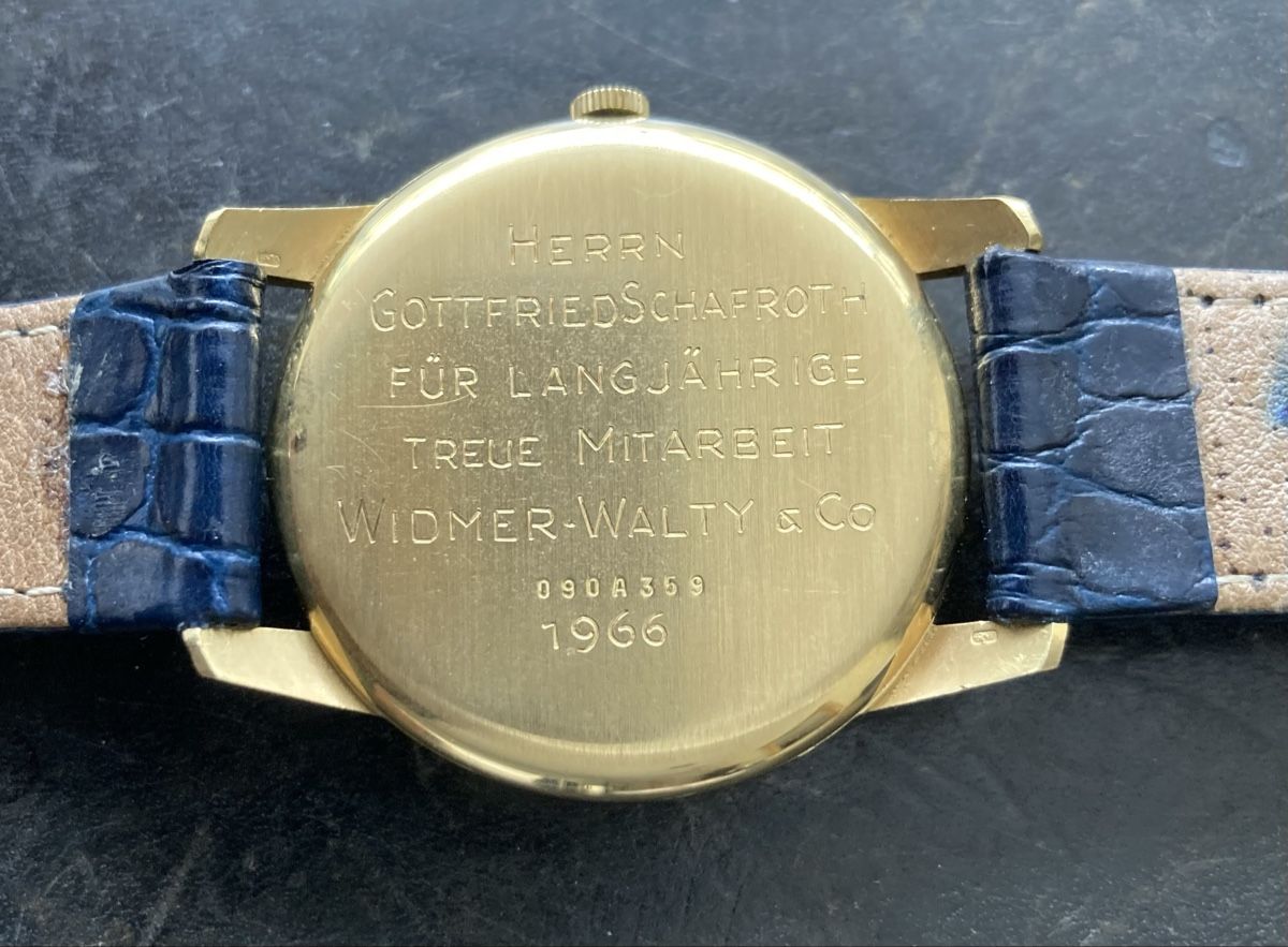 Zenith Orologi: Zenith Golduhr Herrenuhr 1966 – Usato da Sempach venduto da Pablonsky 4