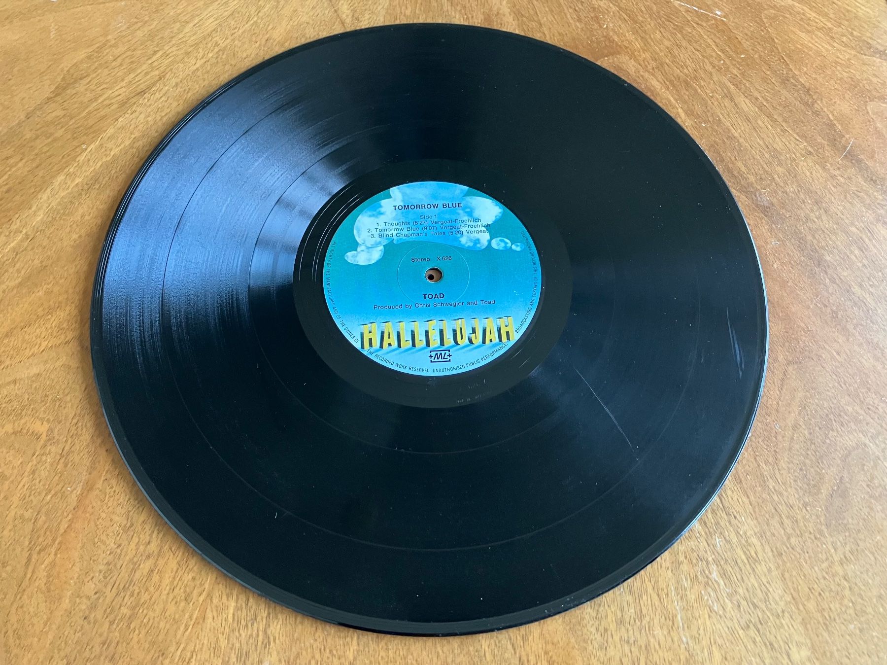 Vinyles: Toad Vinyl 1971 / 1972 – D'occasion à Bern par Schrineraendu 4
