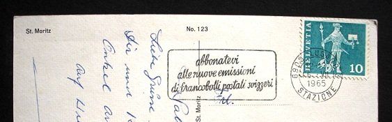 Cartoline postali: Gruss aus ST. MORITZ Trinkhalle, Museum, Luftseilbahn – Usato da Jona venduto da philajona 1